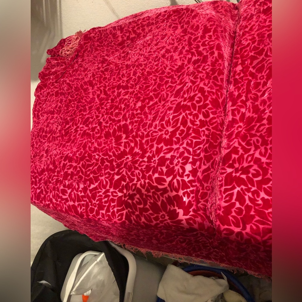 Temporarily misplaced-
Large Hot Pink Burnt Velvet Scarf- 901 $50 or $45 w/offer